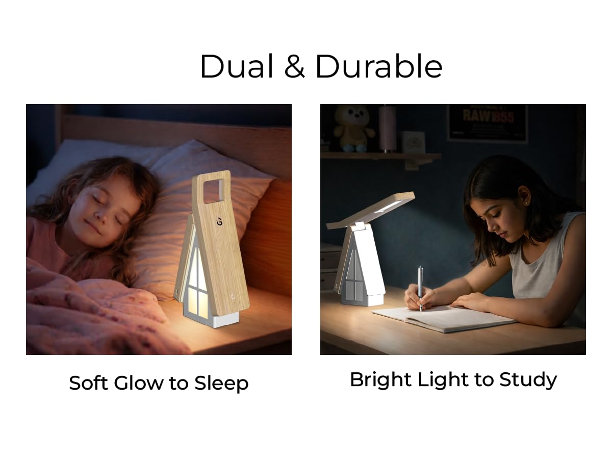 House-Shaped Foldable Table Lamp