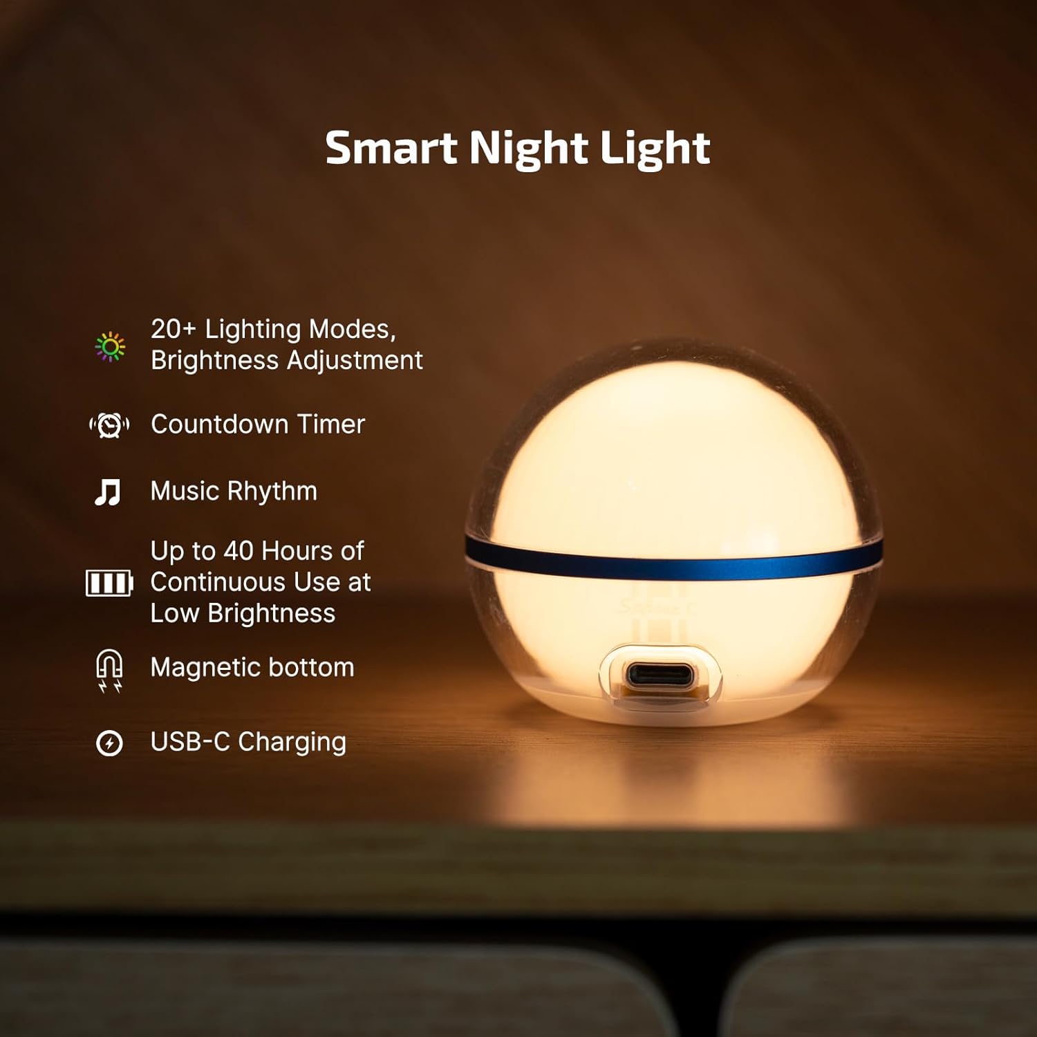 OLIGHT Sphere Rechargeable Smart Night Light