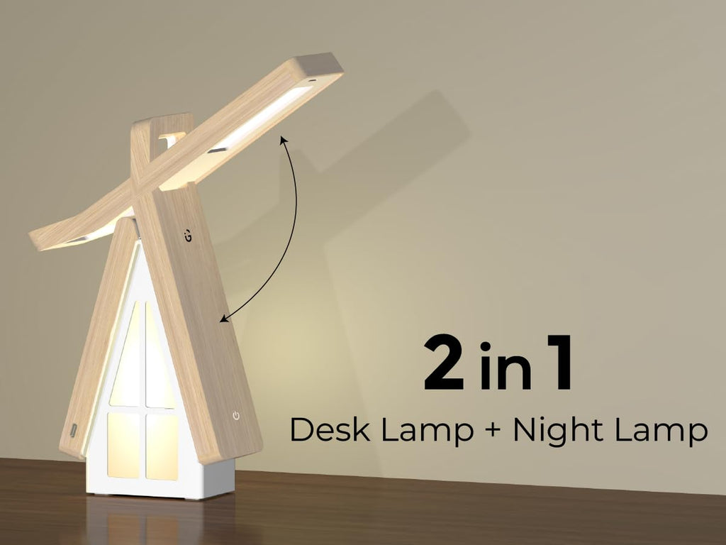 House-Shaped Foldable Table Lamp