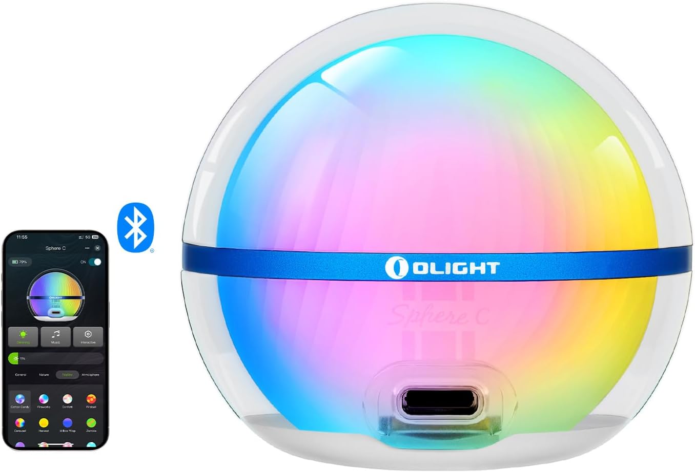 OLIGHT Sphere Rechargeable Smart Night Light